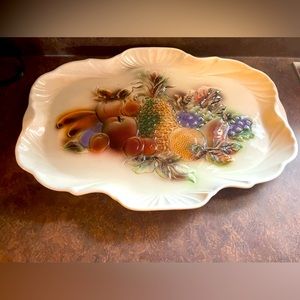 Lane & Co. Vintage 1958 platter fruit rectangular RARE